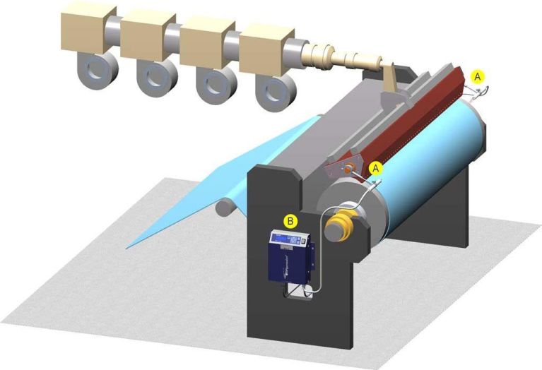 1 Electrostatic Edge Pinning On Cast Film Line 1